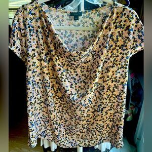 Ann Taylor Floral Print Women's Top | L